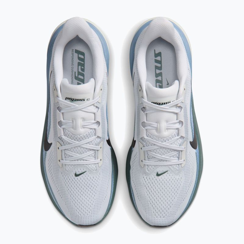 Scarpe da corsa uomo Nike Pegasus 42 pure platinum/work blue/dark obsidian 5