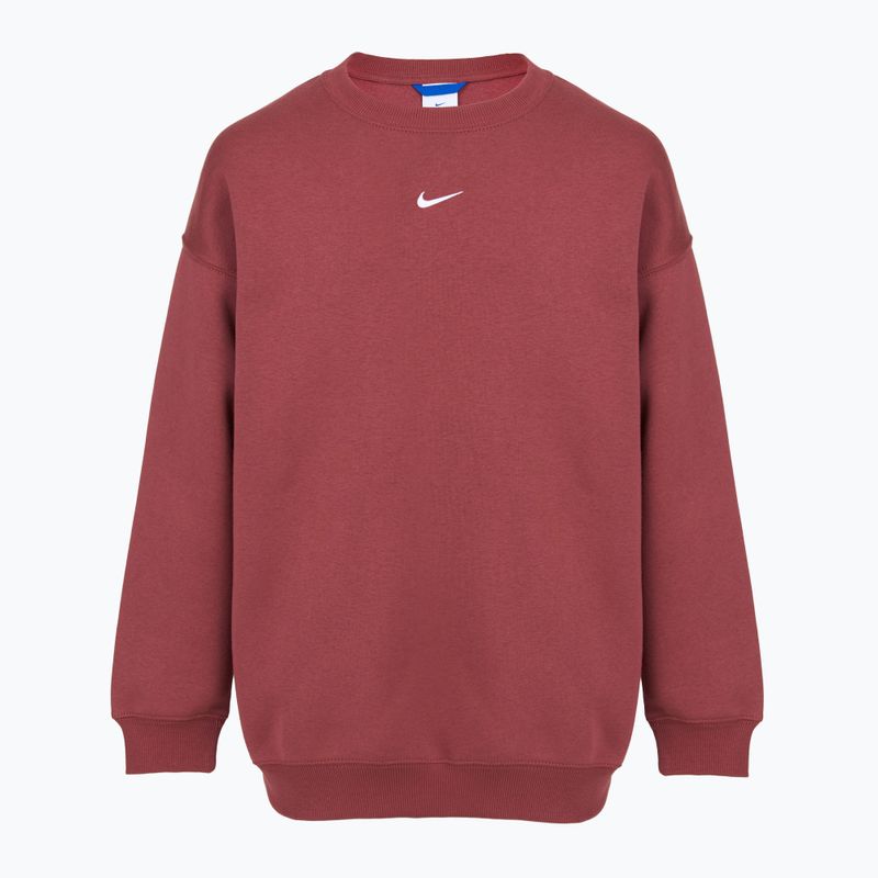 Felpa bambini Nike Sportswear Studio pink smoke/white 7