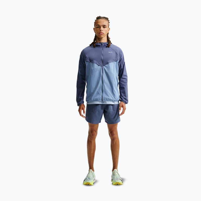 Giacca da corsa da uomo Nike Stride diffused blue/work blue 2