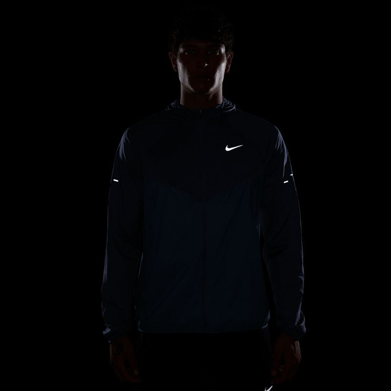 Giacca da corsa da uomo Nike Stride diffused blue/work blue 9