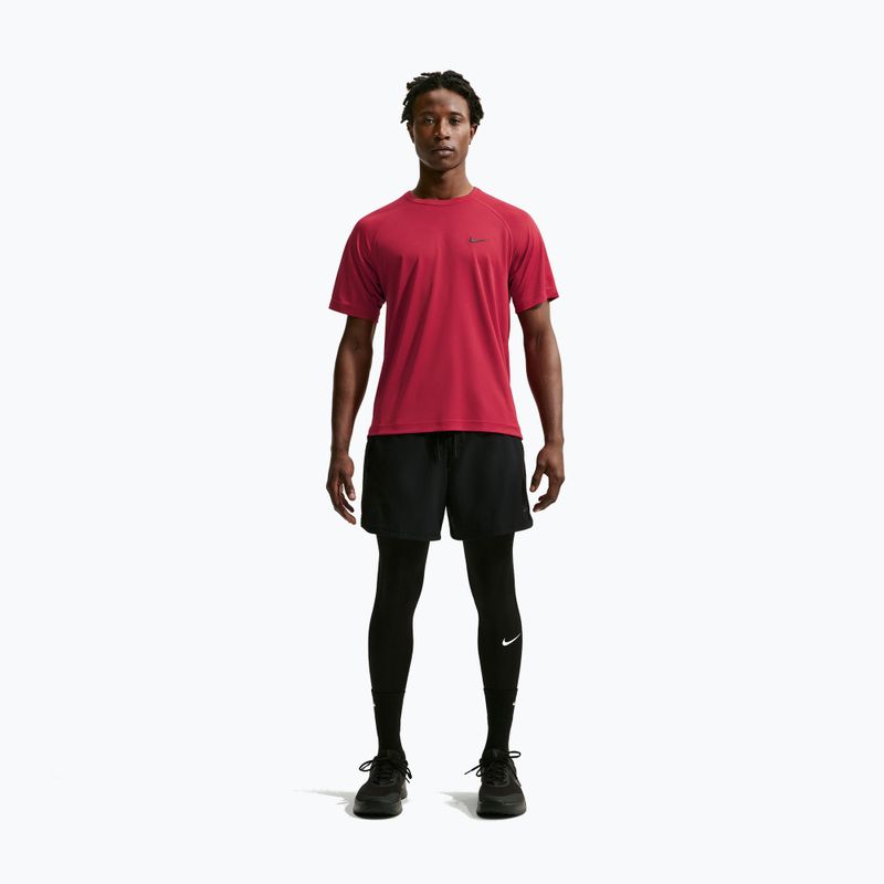 Maglia training da uomo Nike Flex tough red/black 2