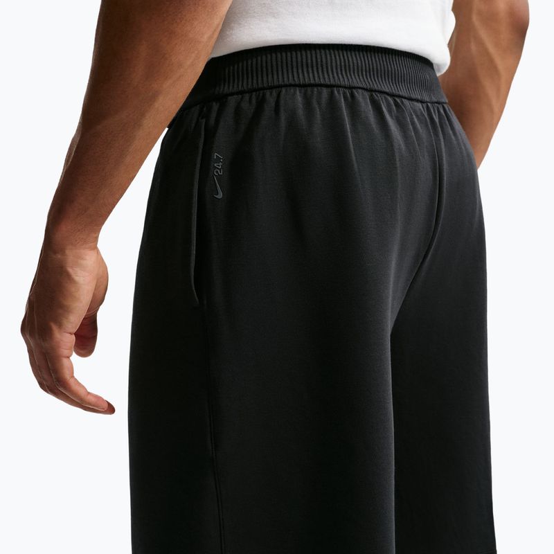Pantaloncini da allenamento uomo Nike 24.7 ImpossiblySoft black/black/dark smoke grey 4