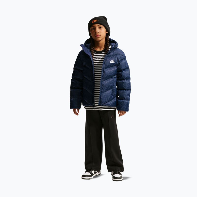 Giacca imbottita per bambini Nike Sportswear "All Day Play" midnight navy/white 2