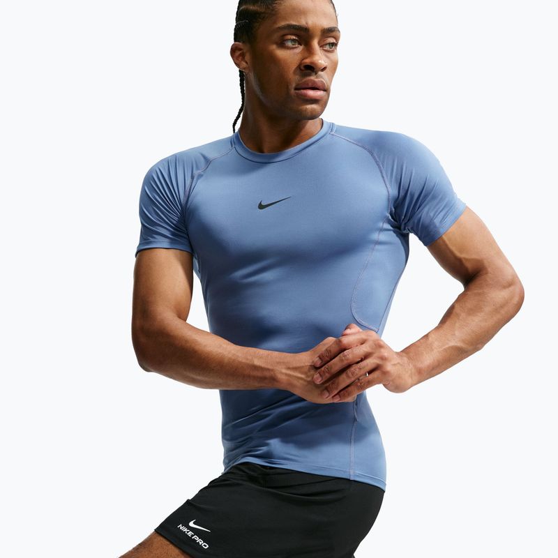Maglia training da uomo Nike Pro indigo storm/black 3
