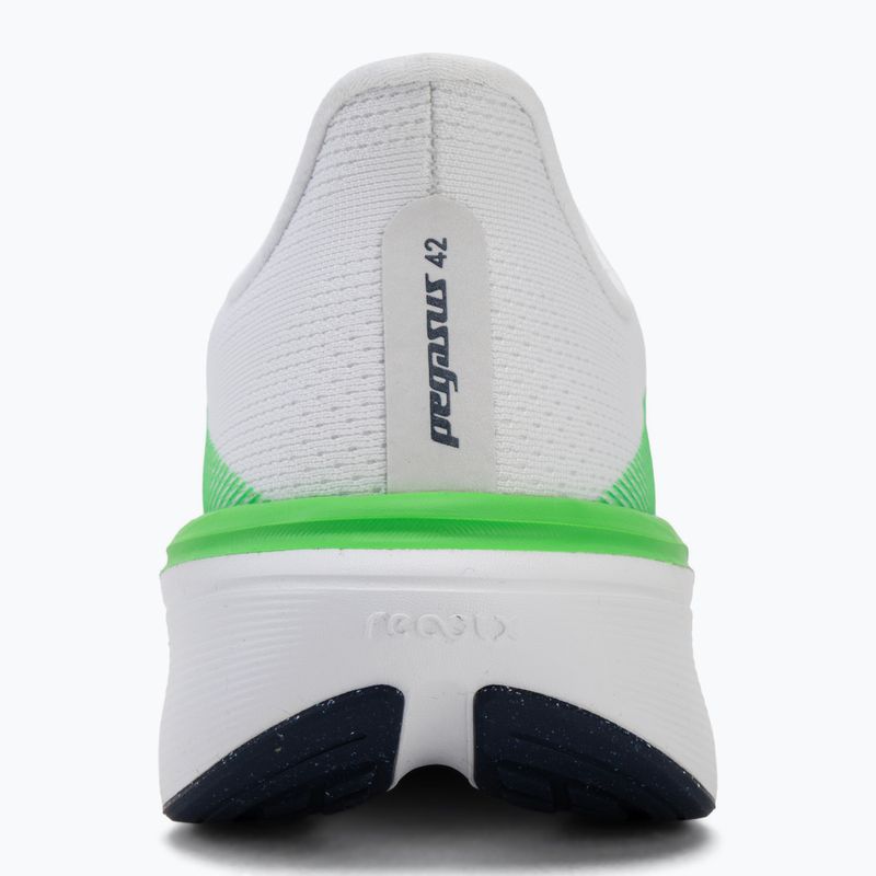 Scarpe da corsa uomo Nike Pegasus 42 white/green spark/midnight navy 6
