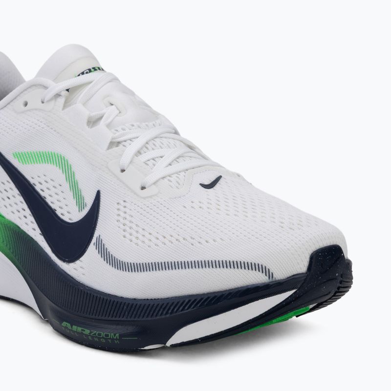 Scarpe da corsa uomo Nike Pegasus 42 white/green spark/midnight navy 7