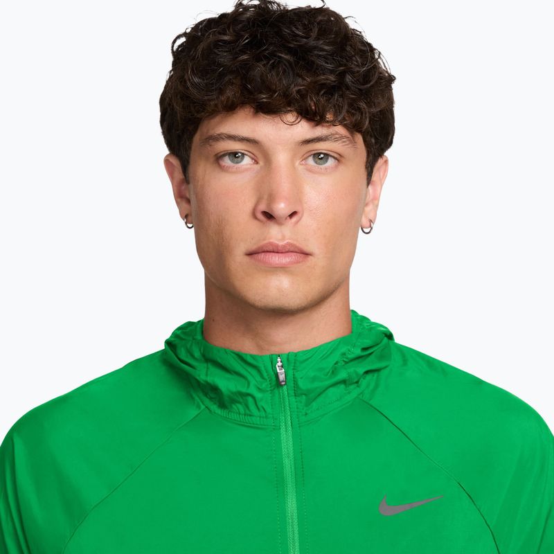 Giacca da corsa da uomo Nike Stride green spark 3