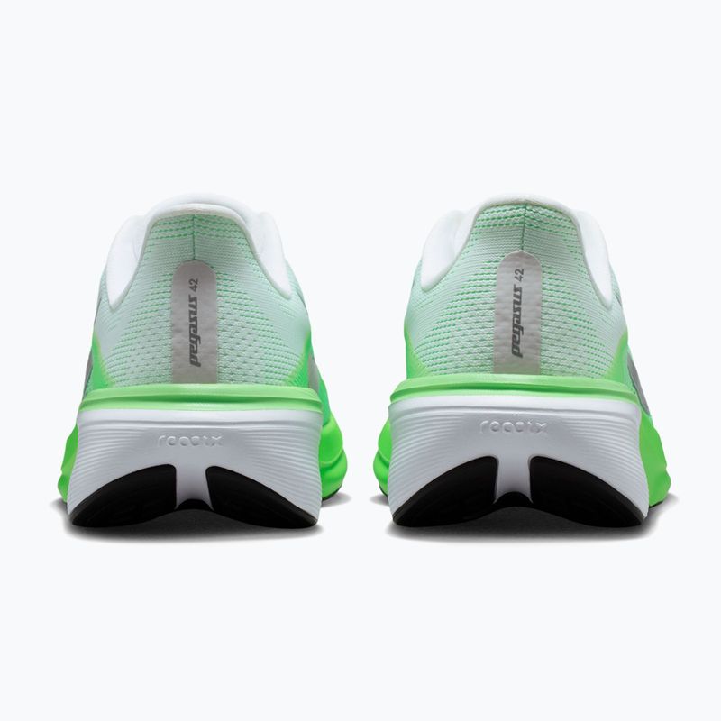 Scarpe da corsa donna Nike Pegasus 42 white/green strike/metallic silver 6