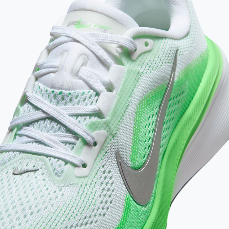Scarpe da corsa donna Nike Pegasus 42 white/green strike/metallic silver 7