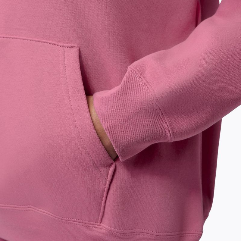 Felpa donna Jordan Fleece Hoodie desert berry/white 7