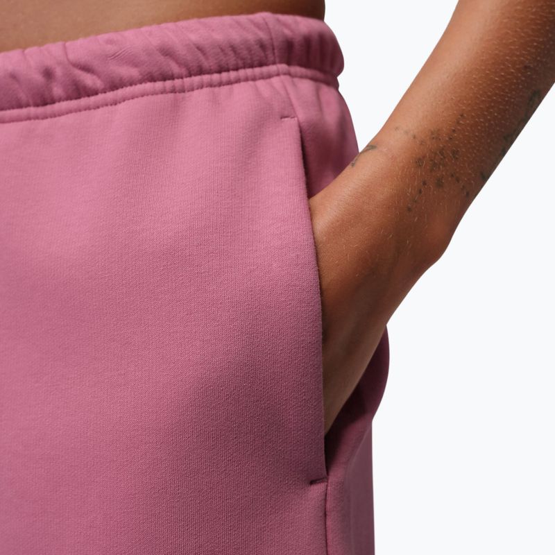 Pantaloncini da donna Jordan Fleece desert berry/white 5