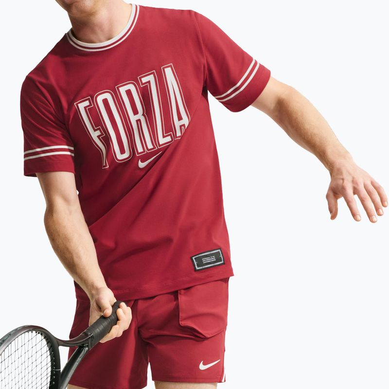 Polo Nike Court Dri-Fit Team Red 4