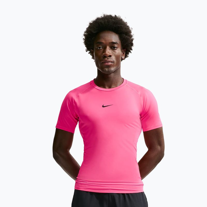 Maglia training da uomo Nike Pro hyper pink/black