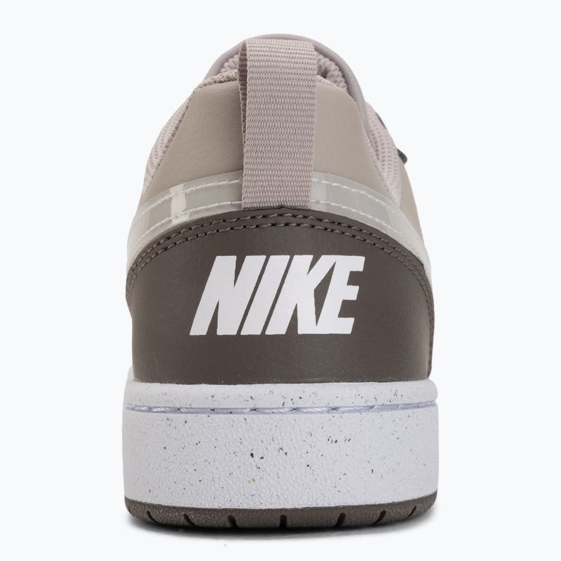Scarpe Nike Court Borough Low moon particle/cave stone/white/white 6