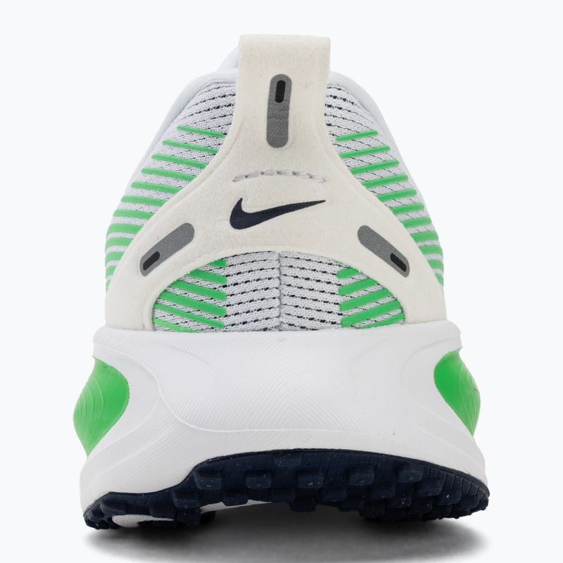Scarpe da corsa Nike Vomero 18 bianco/verde brillante/blu notte 6