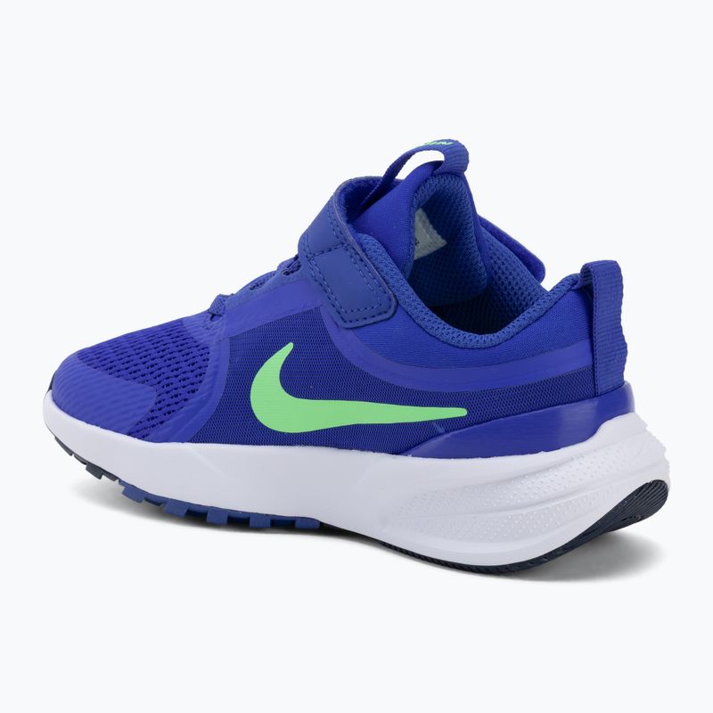 Scarpe per bambini Nike Star Runner 5 racer blue/midnight navy/illusion green 3