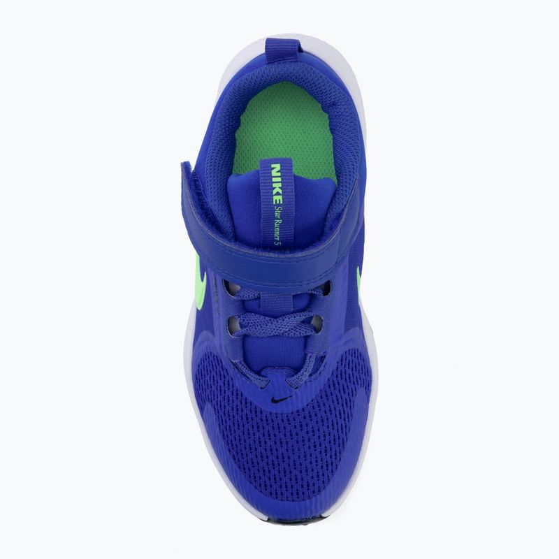 Scarpe per bambini Nike Star Runner 5 racer blue/midnight navy/illusion green 5
