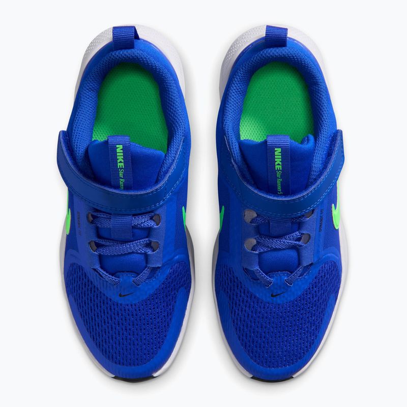 Scarpe per bambini Nike Star Runner 5 racer blue/midnight navy/illusion green 4