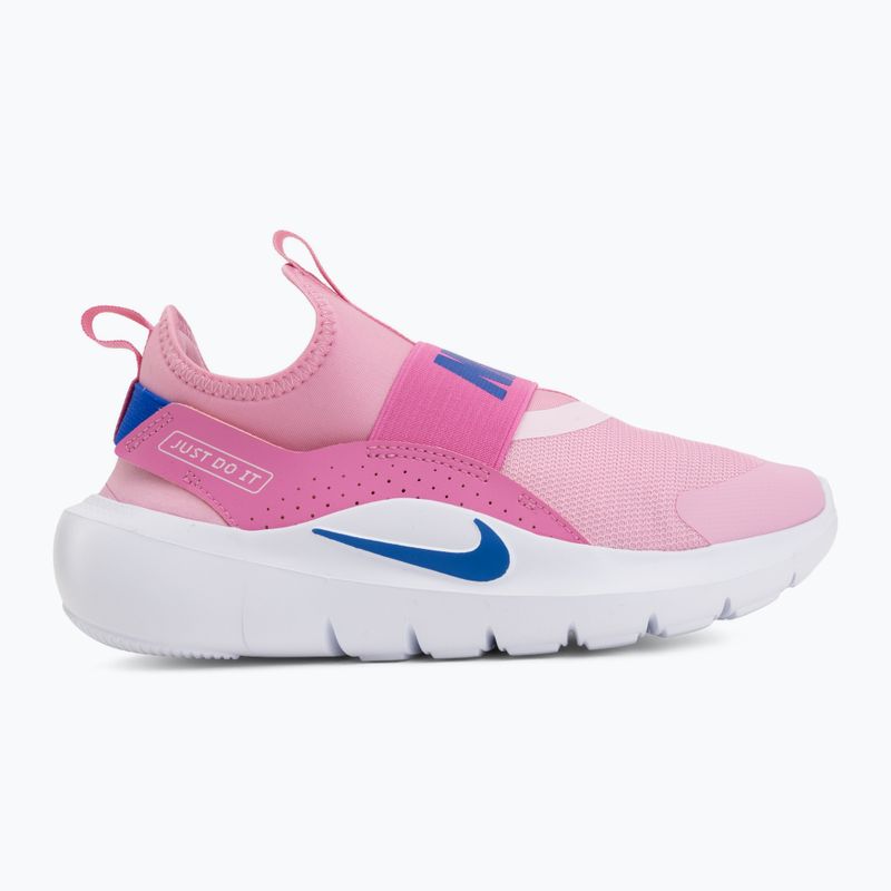 Scarpe per bambini Nike Flex Runner 4 pink rise/playful pink/racer blue 2