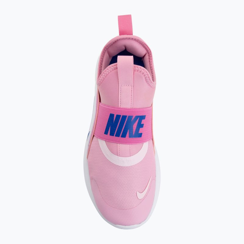 Scarpe per bambini Nike Flex Runner 4 pink rise/playful pink/racer blue 5