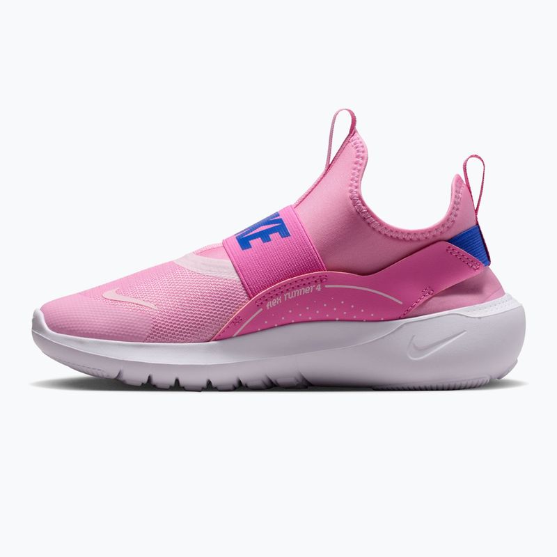 Scarpe per bambini Nike Flex Runner 4 pink rise/playful pink/racer blue 2