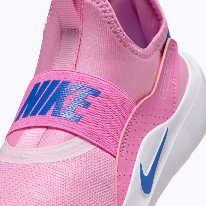 Scarpe per bambini Nike Flex Runner 4 pink rise/playful pink/racer blue 5