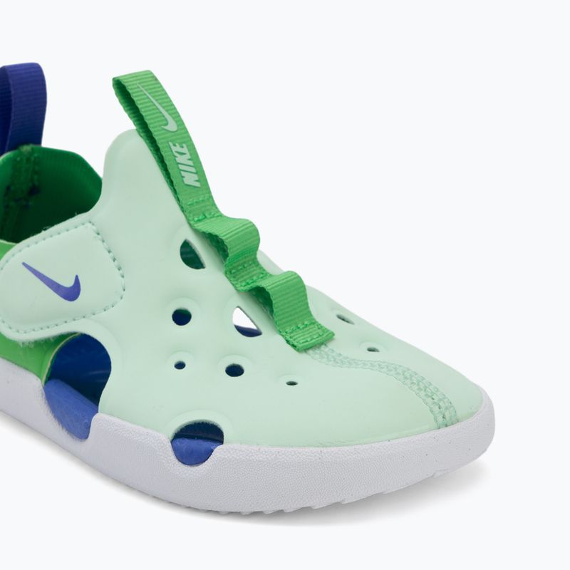 Sandali per bambini Nike Sunray Protect 4 Arctic Green/Green Spark/Racer Blue 7
