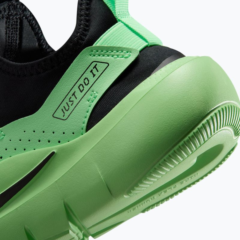 Scarpe per bambini Nike Flex Runner 4 black/illusion green/black 5