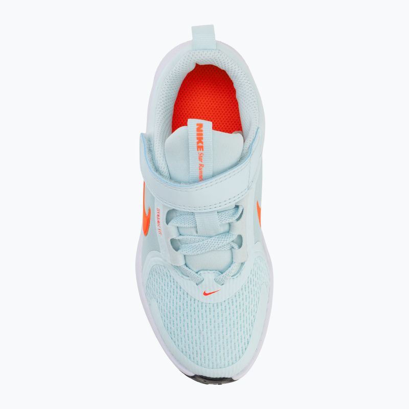 Scarpe per bambini Nike Star Runner 5 glacier blue/energy/black/total orange 5