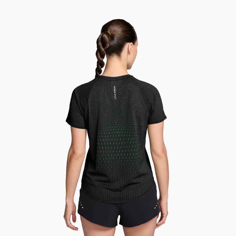 Maglia da running da donna Nike Swift Aero-Fit black/light green spark 2