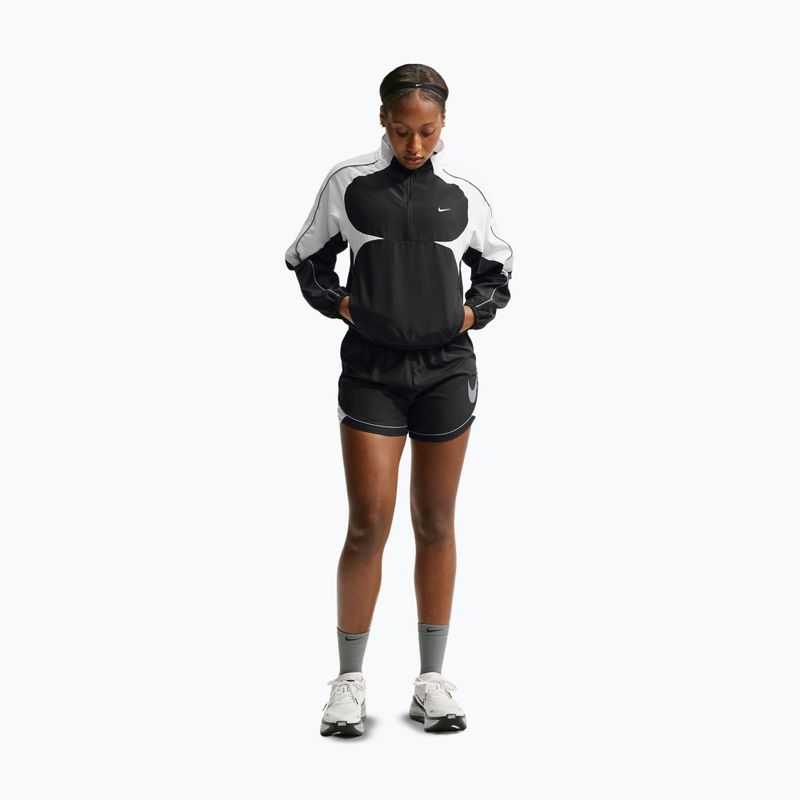 Pantaloncini da corsa da donna Nike Tempo Dri-Fit Unlined black/white/cool grey 2