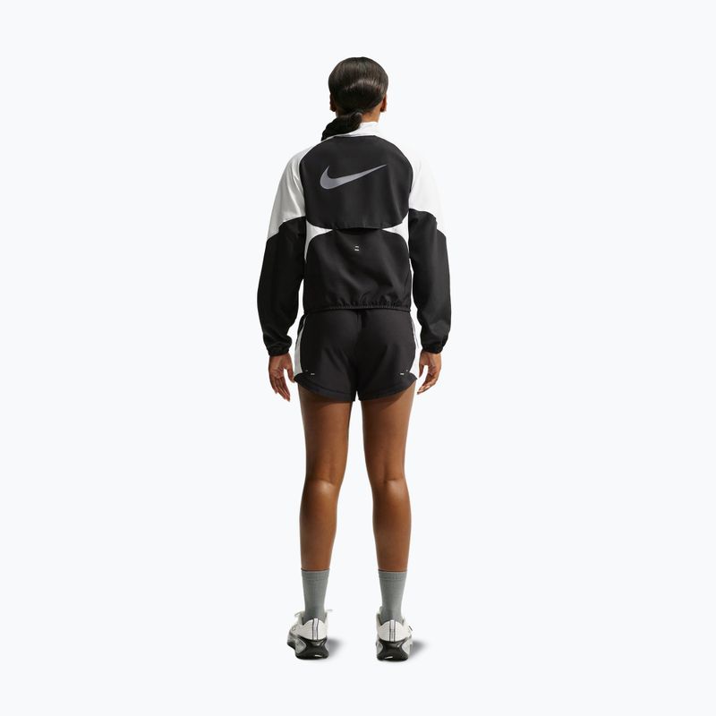 Pantaloncini da corsa da donna Nike Tempo Dri-Fit Unlined black/white/cool grey 3