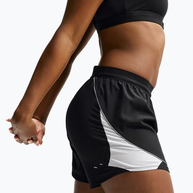 Pantaloncini da corsa da donna Nike Tempo Dri-Fit Unlined black/white/cool grey 5