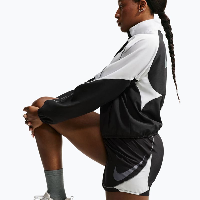 Pantaloncini da corsa da donna Nike Tempo Dri-Fit Unlined black/white/cool grey 6