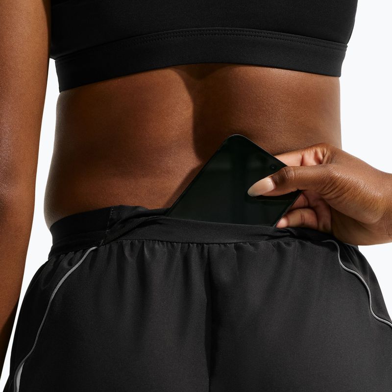 Pantaloncini da corsa da donna Nike Tempo Dri-Fit Unlined black/white/cool grey 7