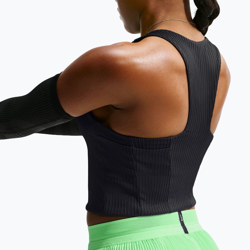 Maglia da running da donna Nike AeroSwift black/white 6