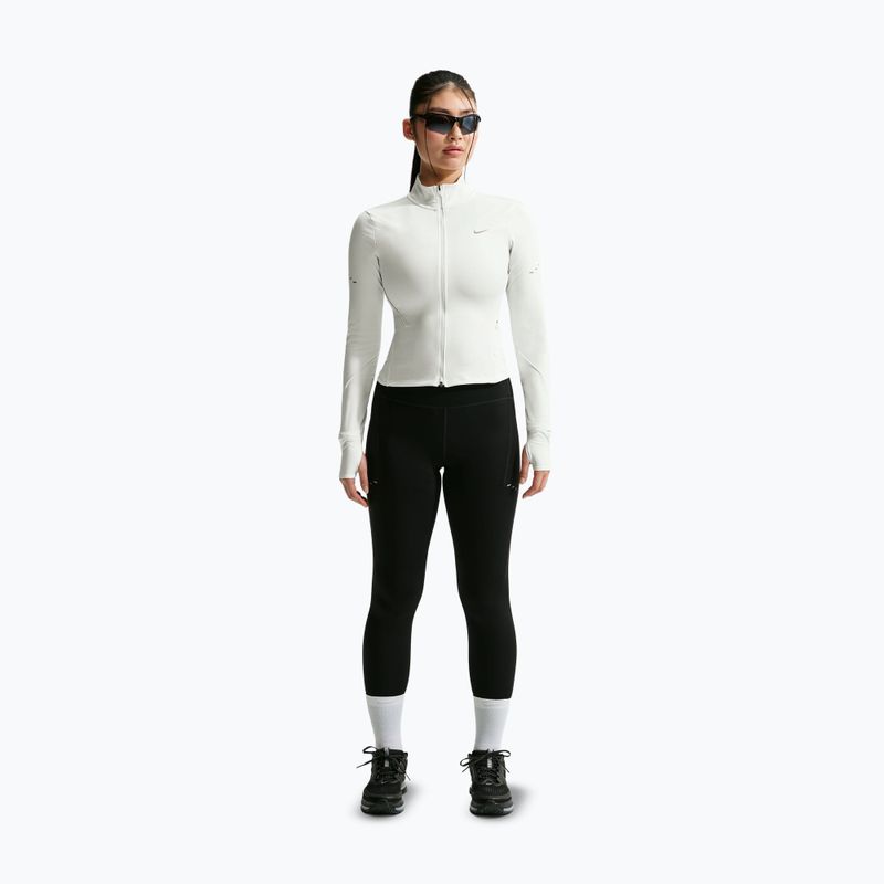 Felpa da corsa donna Nike Swift Dri-Fit Full Zip sail 2