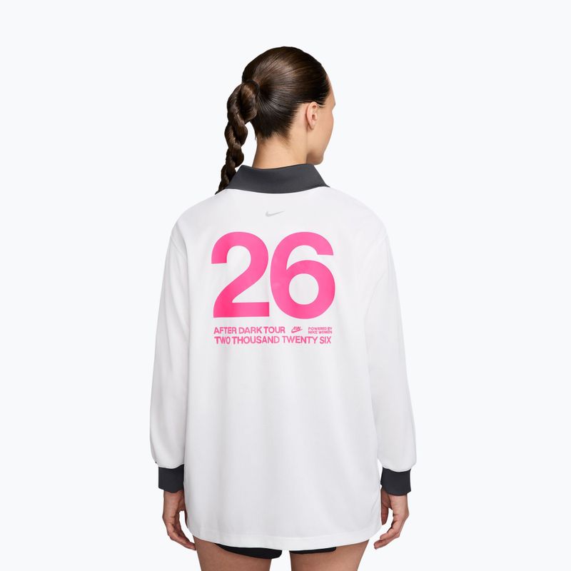 Longsleeve da running donna Nike After Dark Tour white/anthracite 2