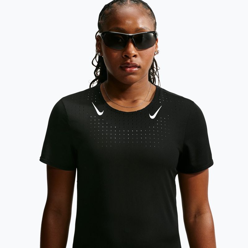 Maglia da running da donna Nike AeroSwift black/white 4