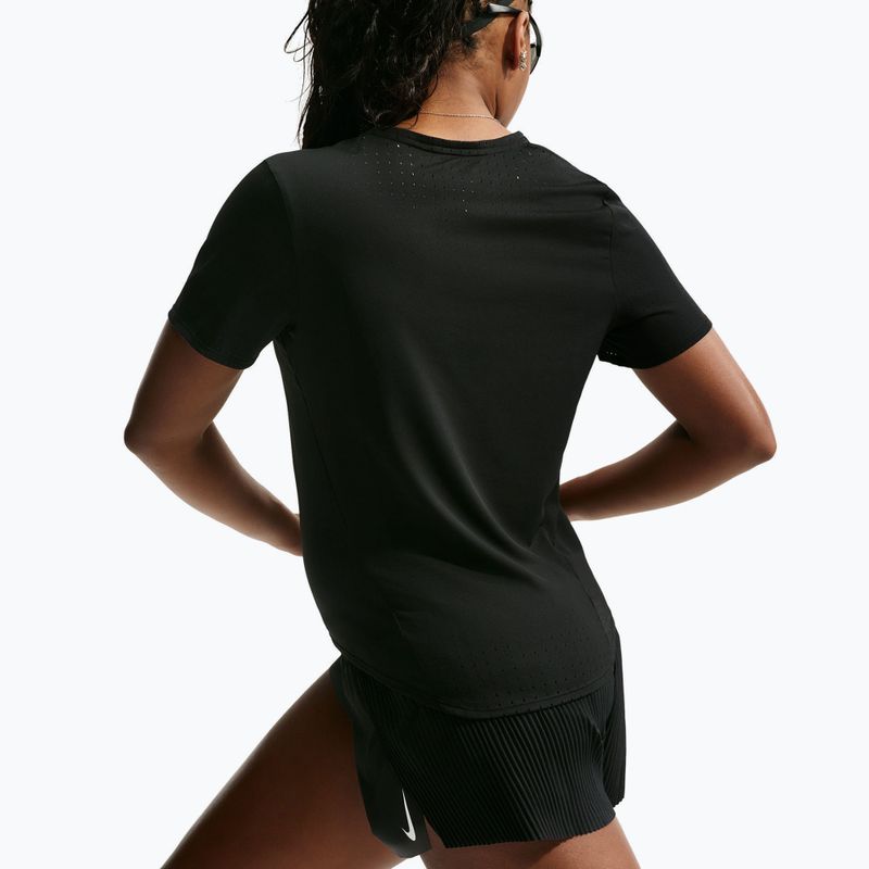Maglia da running da donna Nike AeroSwift black/white 5