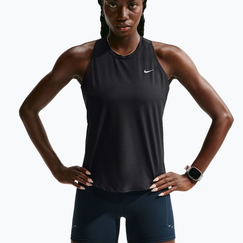 Maglia da running da donna Nike Swift Dri-Fit Tank Top black 4