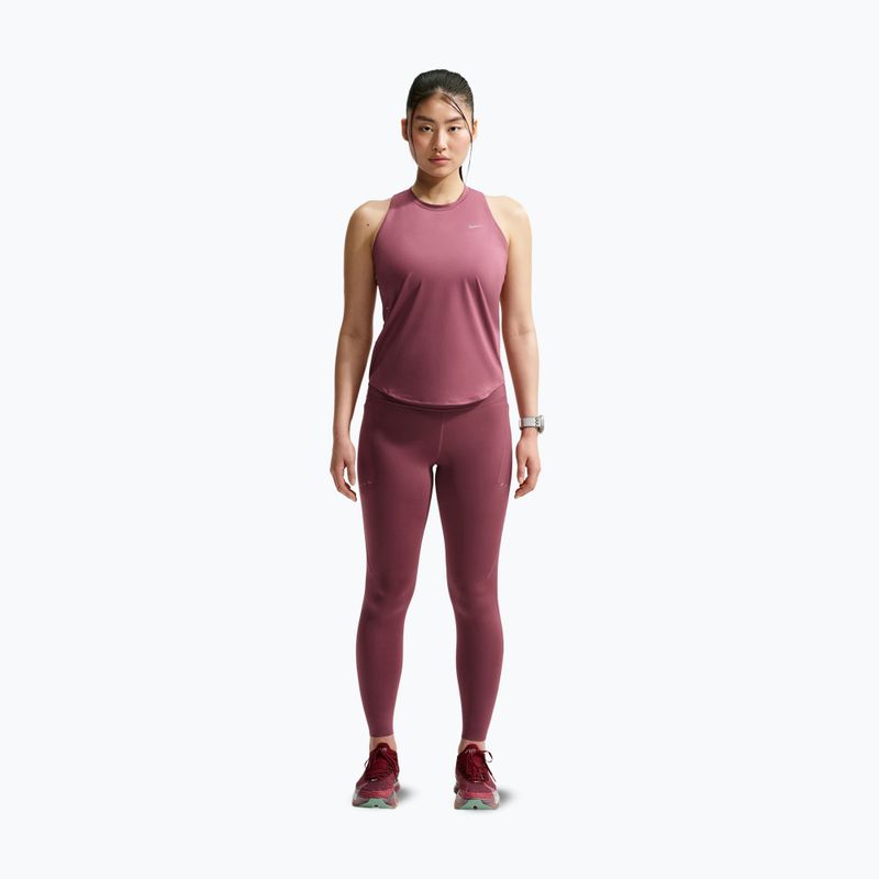 Maglia da running da donna Nike Swift Dri-Fit Tank Top pink smoke 2
