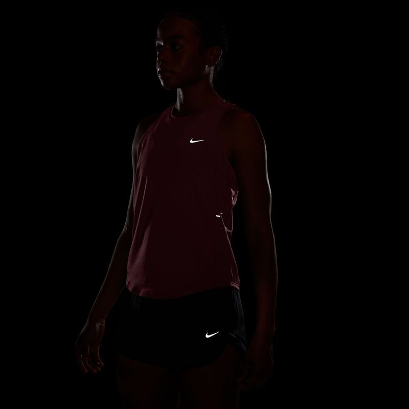 Maglia da running da donna Nike Swift Dri-Fit Tank Top pink smoke 7
