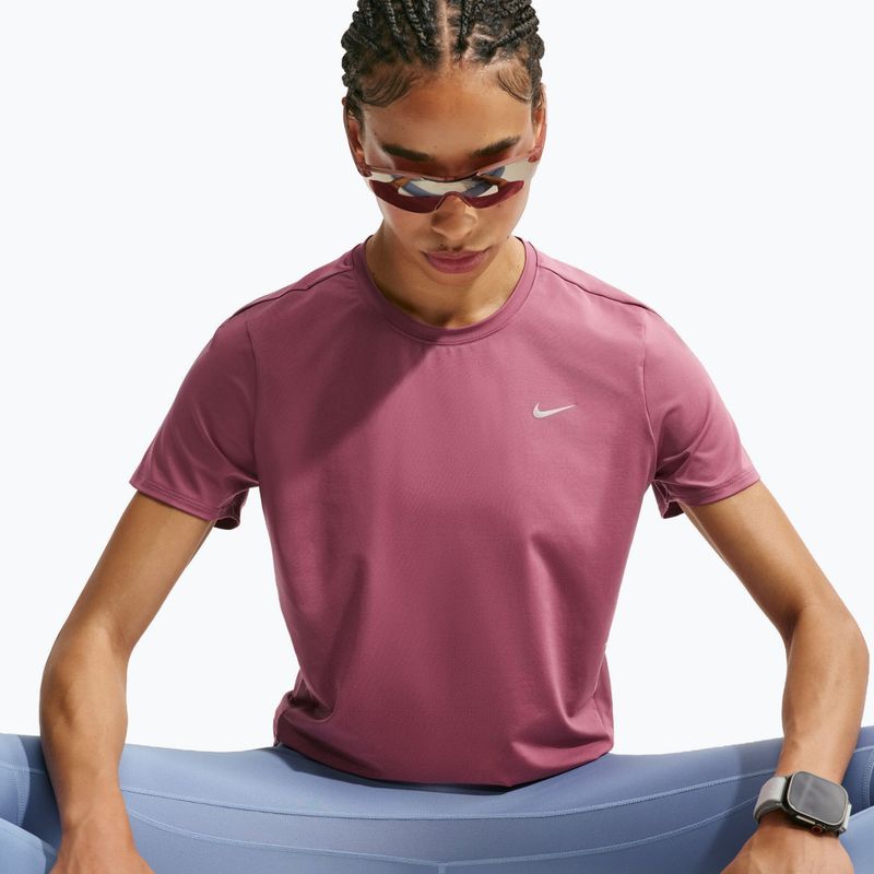 Maglia da running da donna Nike Swift Dri-Fit pink smoke 6
