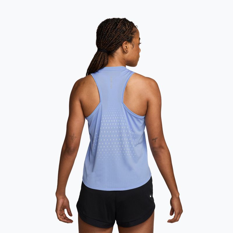 Maglia da running da donna Nike Swift Aero-Fit Tank Top aluminum/pure platinum 2