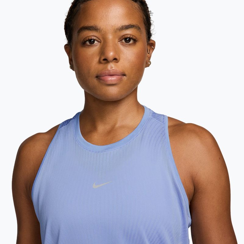 Maglia da running da donna Nike Swift Aero-Fit Tank Top aluminum/pure platinum 3
