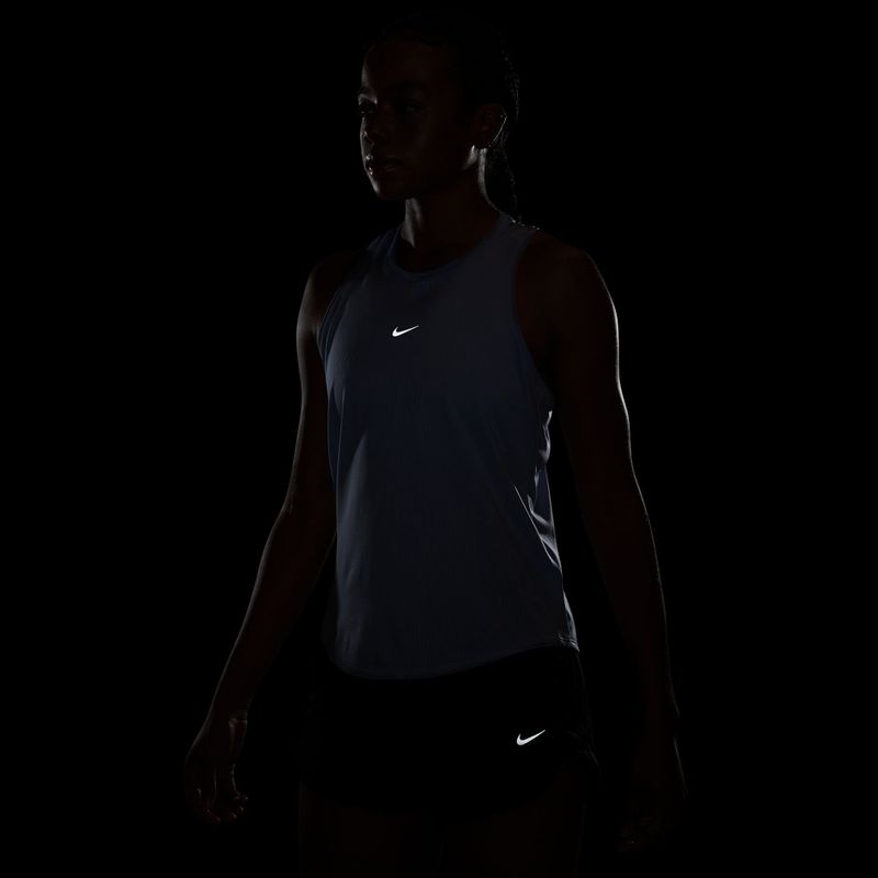 Maglia da running da donna Nike Swift Aero-Fit Tank Top aluminum/pure platinum 4
