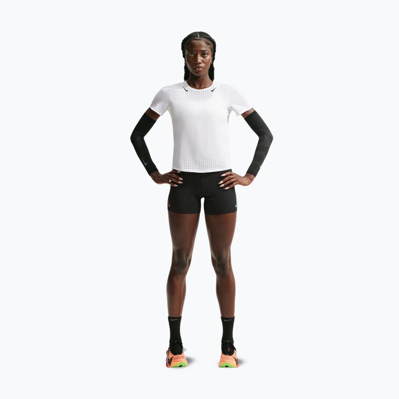 Maglia da running da donna Nike AeroSwift white/black 2