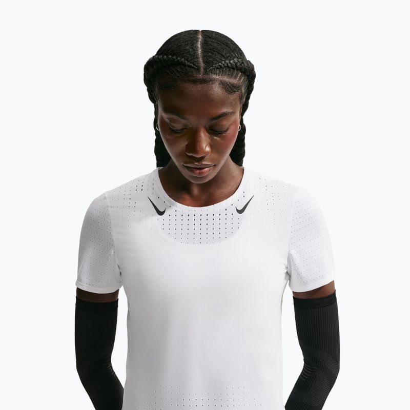 Maglia da running da donna Nike AeroSwift white/black 5