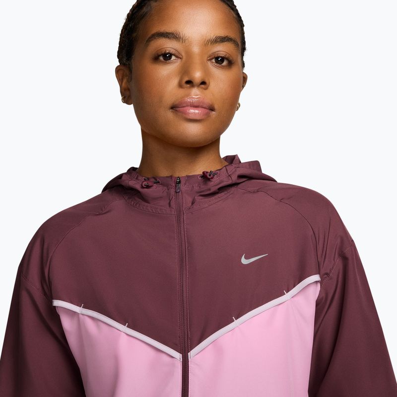 Giacca da running da donna Nike Tempo Windrunner pink smoke/pink rise 3